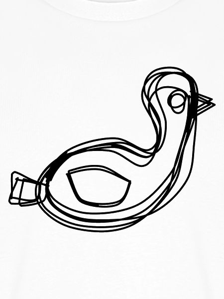 Gans handgezeichnet