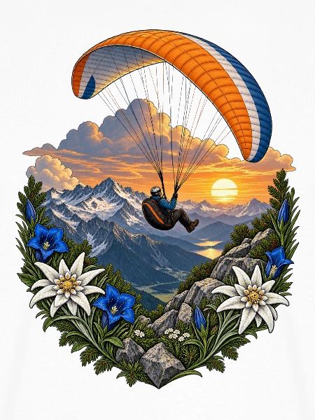 Gipfelflug im Blumenkreis