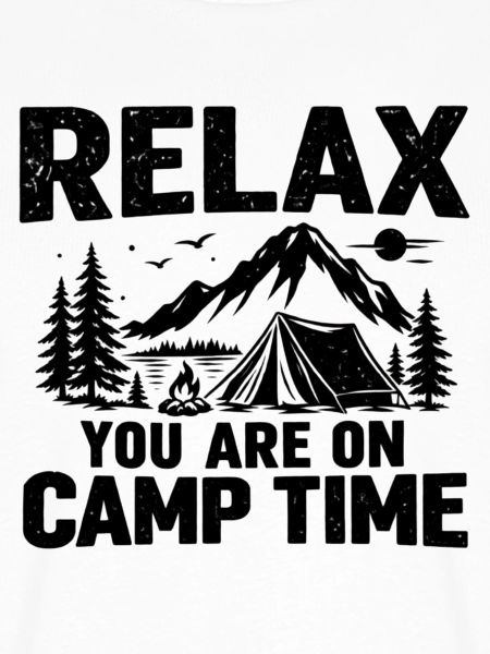 Camping Buddies Bergabenteuer Glamping-Kunst