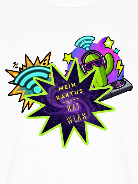 Kaktus WLAN Neon-Starburst