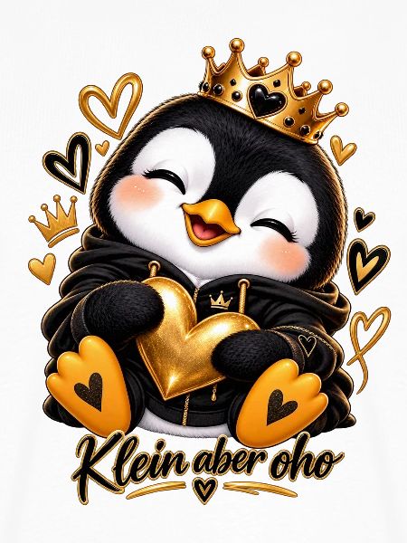 Kleiner Königspinguin Herzenglanz