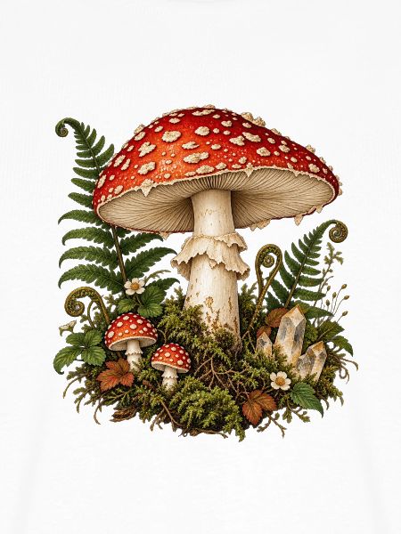 Roter Pilz Waldzauber