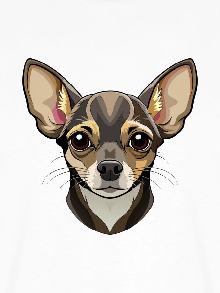 Chihuahua-Hundekopf