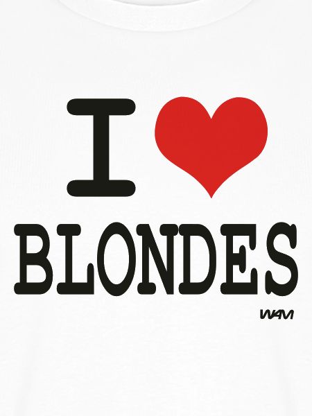 I love blondes