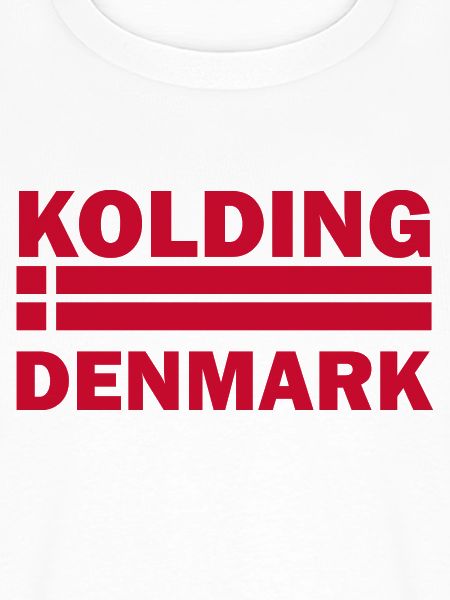 Kolding-Dänemark-Flaggen-Grafik