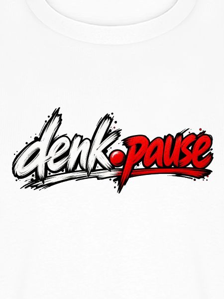 Denkpause Neon Schriftzug