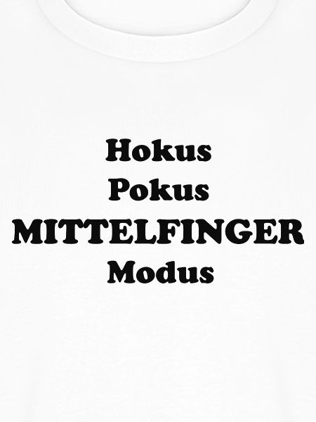 Hokus Pokus Mittelfinger Modus