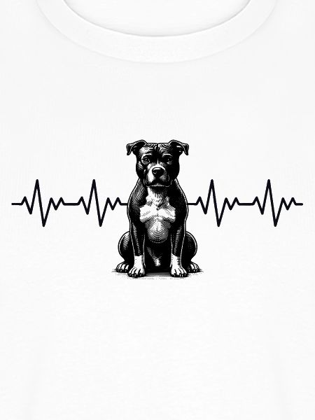 Bullterrier EKG Herzschlag