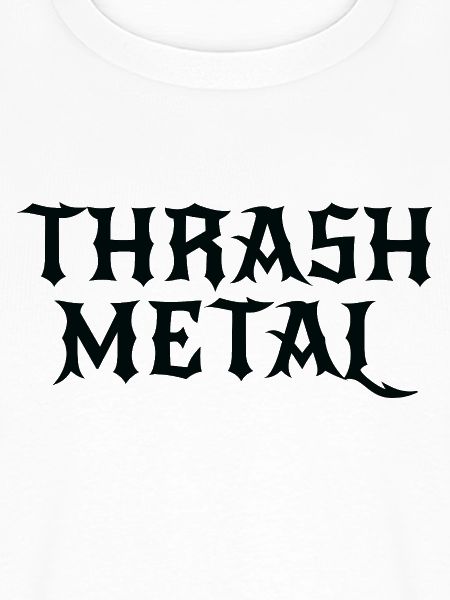 Thrash Metal Logo Tee