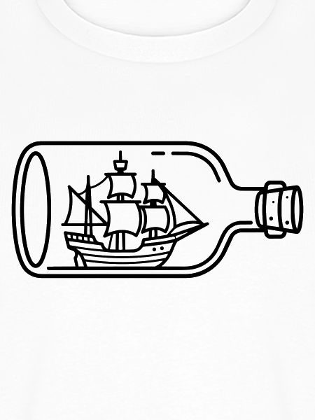 Schiff in der Flasche