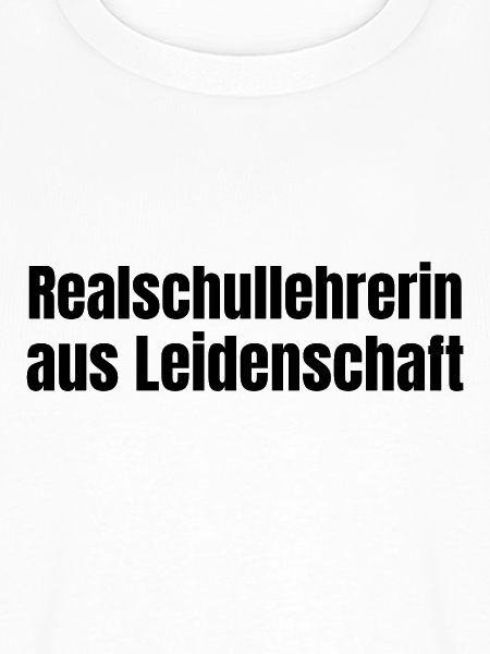 Realschullehrerin aus Leidenschaft Schule Geschenk