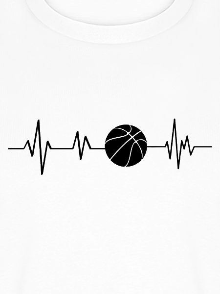 Herzschlag-Basketball