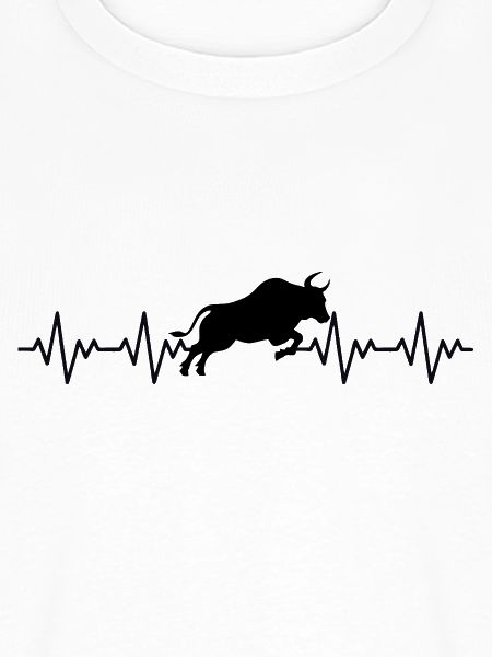 Stier Spanien Spanisch EKG Herzschlag