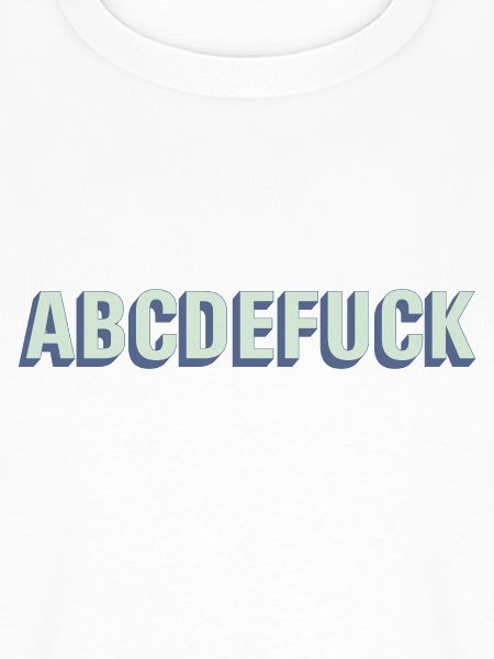 Alphabet 3D Kontrast