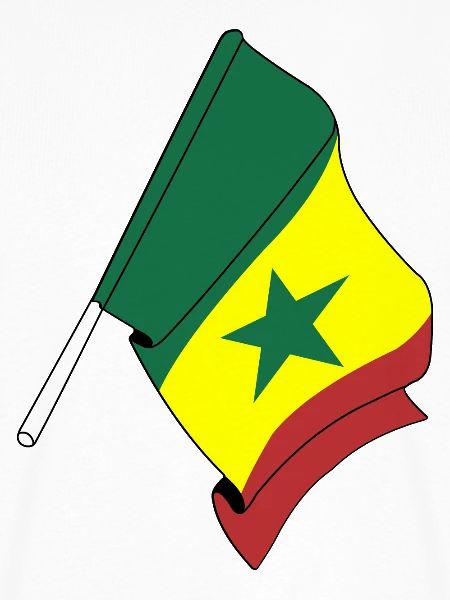 Flagge von Senegal
