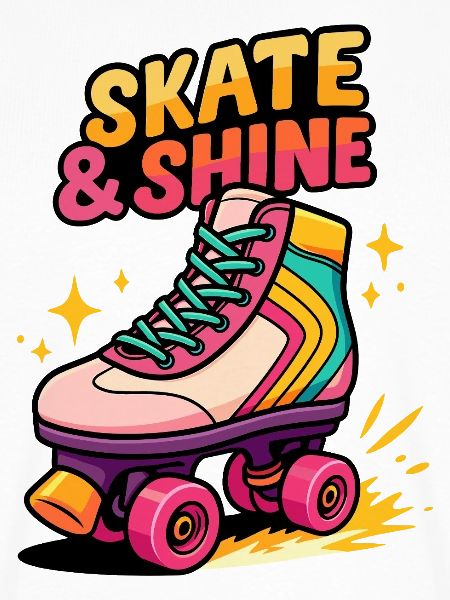 Skate & Shine Neon Roller