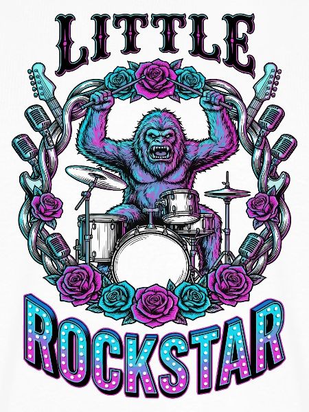Little Rockmusiker Gorilla