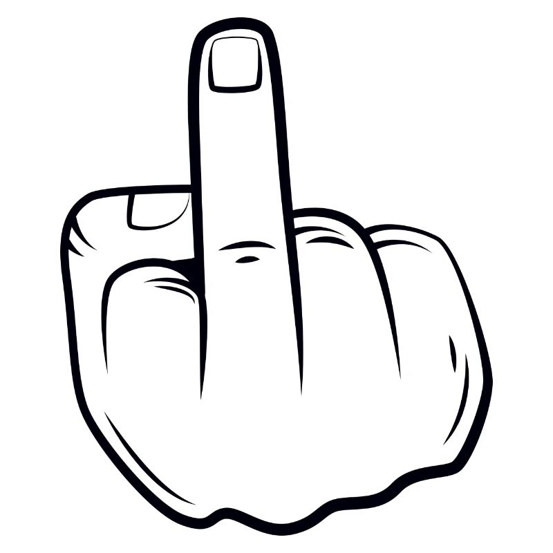 Mittelfinger