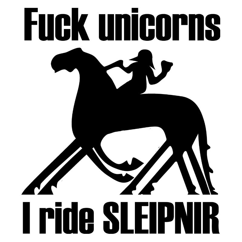 baiser licornes je ride sleipnir