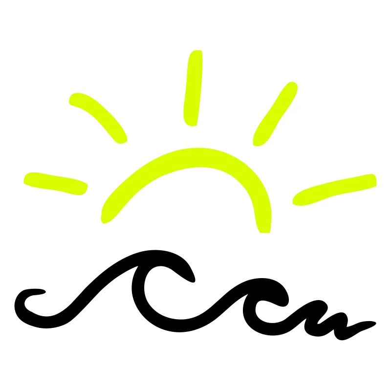 Sun and waves