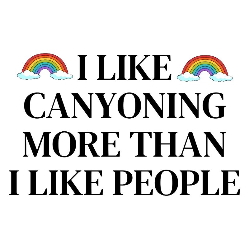 J’aime le canyoning plus que j’aime les gens