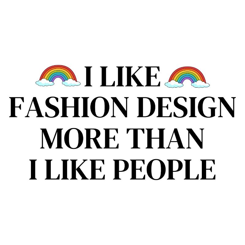 Ich mag Modedesign mehr als Menschen
