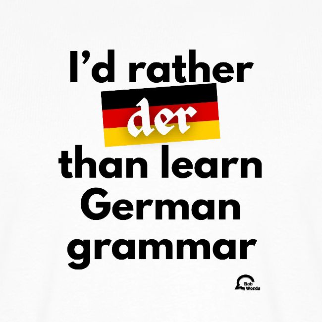I'd rather "der"