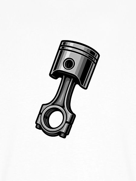 Monochromer Industriekolben