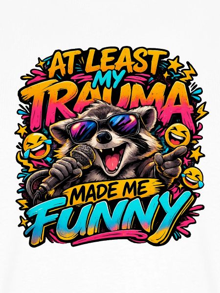 Trauma machte mich witzig