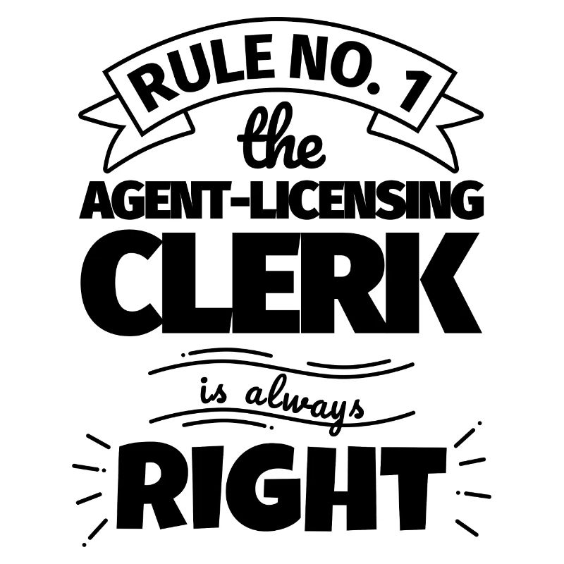 AGENT-LICENSING CLERK lustiges Geschenk