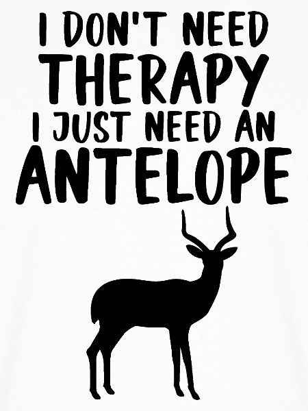 Antilope Spruch Safari
