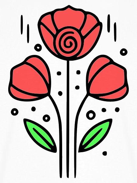 mohnblume-mohnblumen-minimalistisch-line-art-10