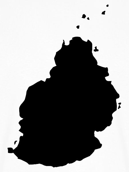 Mauritius-Karte