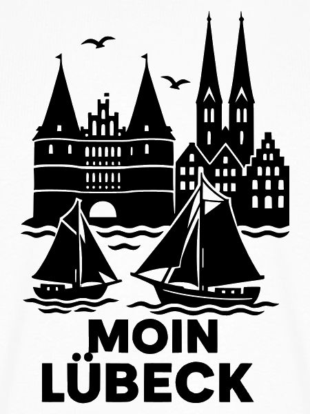 Lübeck Silhouette Moin