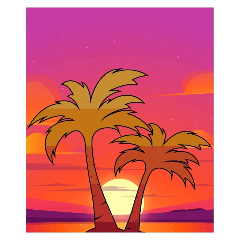 Palm trees