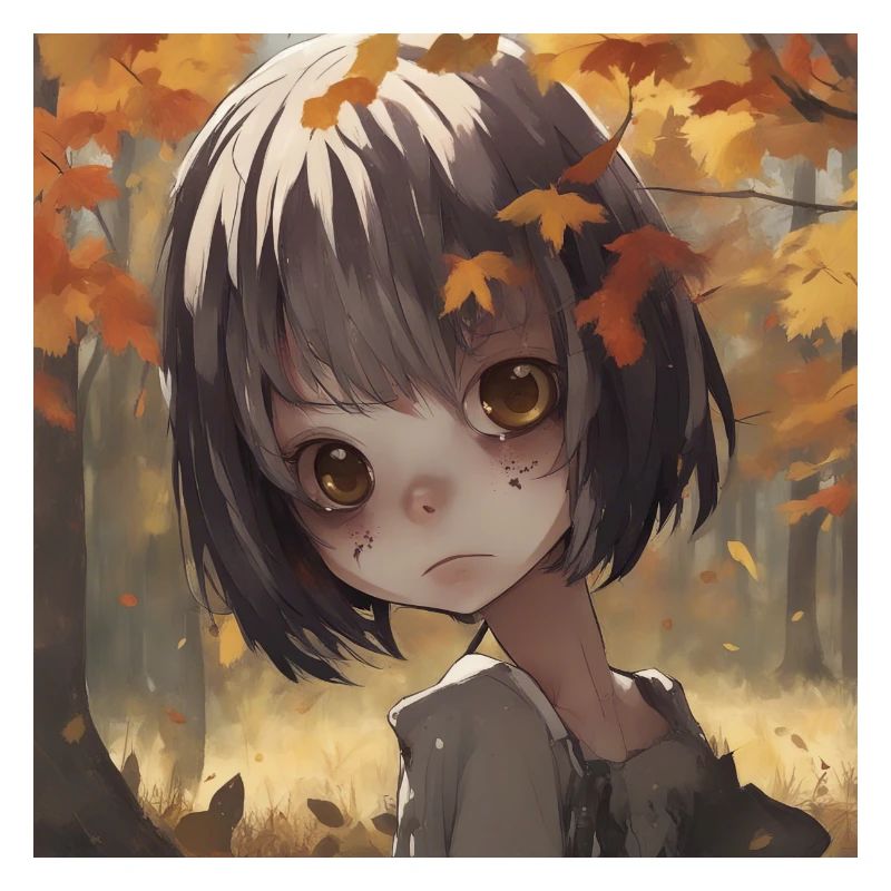 EMO Mädchen im Wald, ANIME