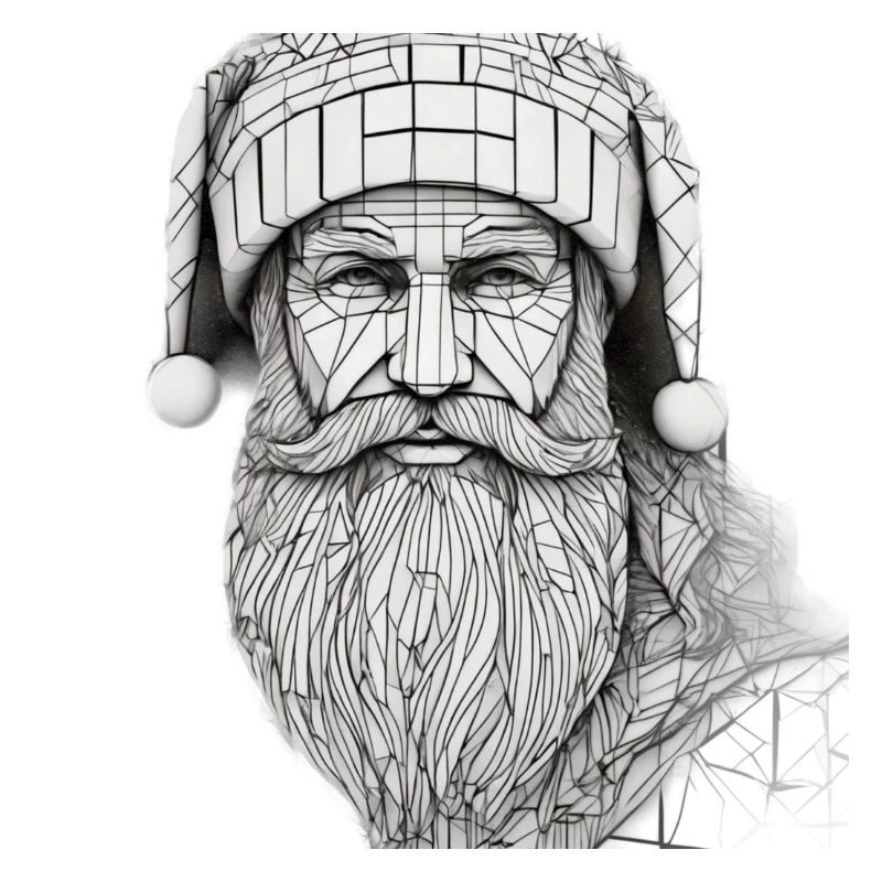 Designer Weihnachtsmann