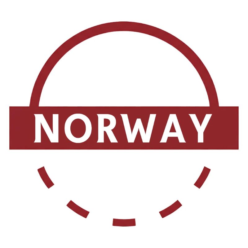 Norway Round Emblem