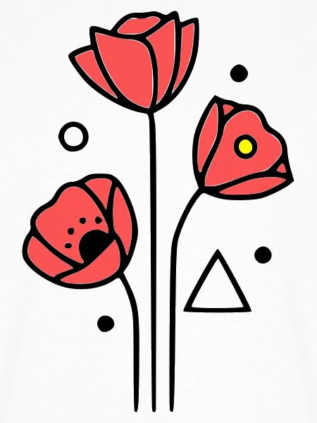mohnblume-mohnblumen-minimalistisch-line-art-4