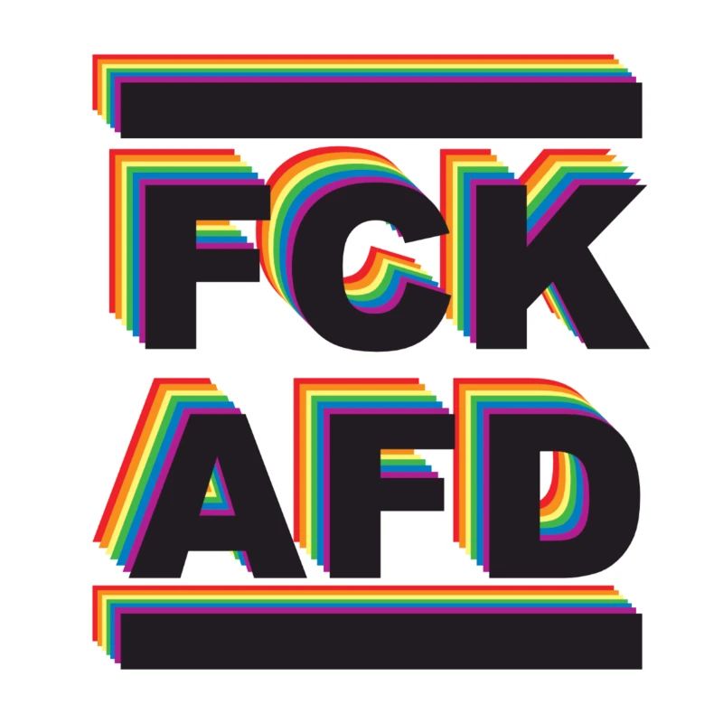 FCK AFD Rainbow