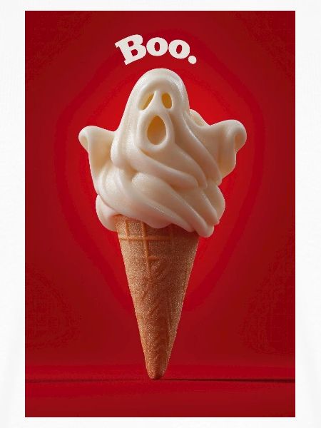 Boo Ghost Eiswaffel