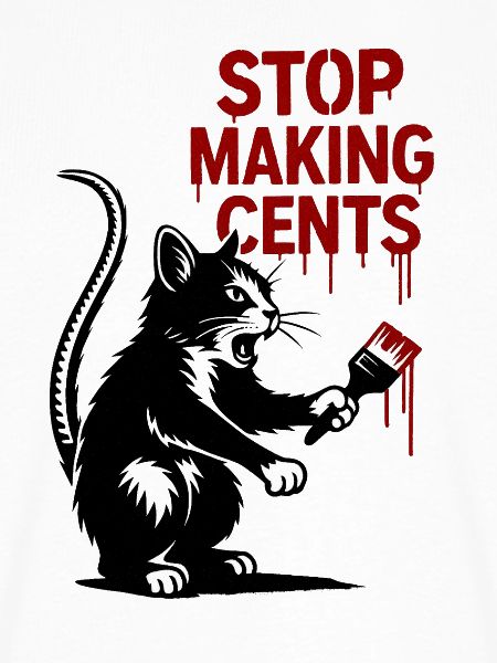 Stop Making Cents Katzengraffiti