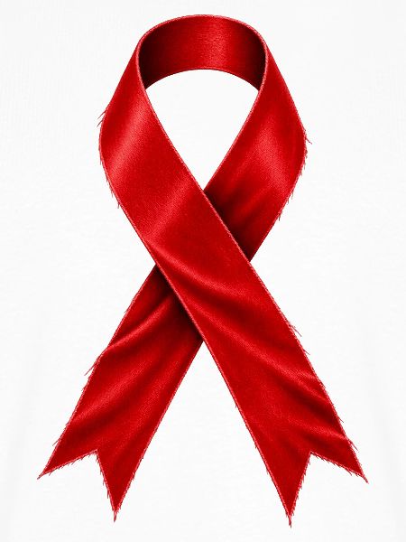 AIDS Awareness – Rote Schleife