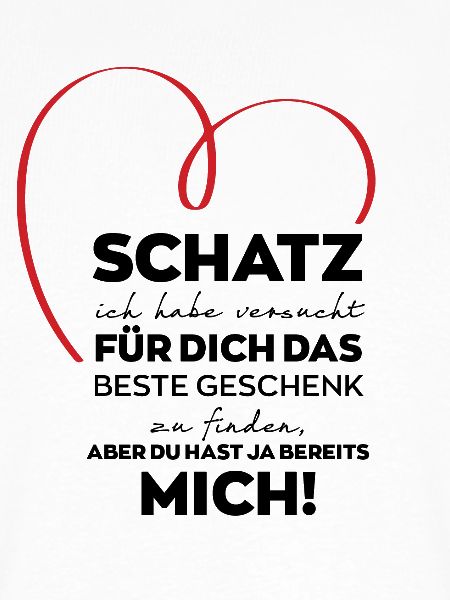 Schatz lustiges Geschenk