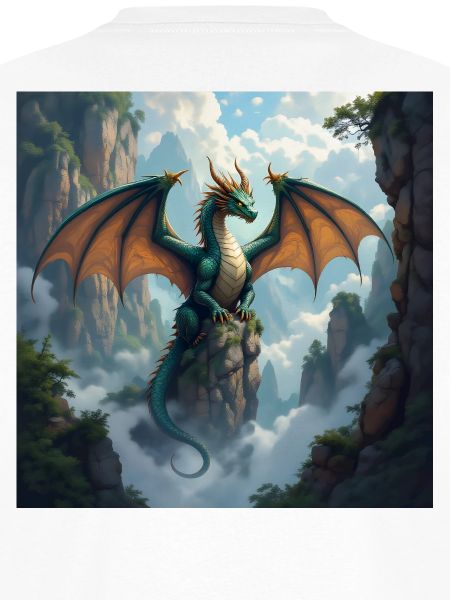 Drachenkrone über Nebelklippen