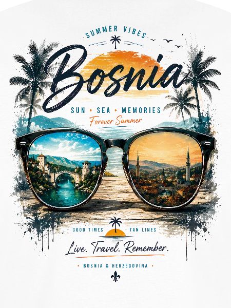 Bosnien Sonnenbrillen Reise