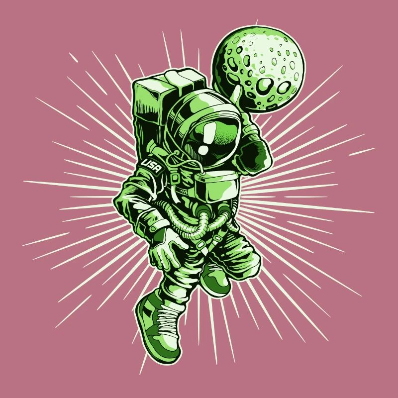 Fusée astronaute spatiale