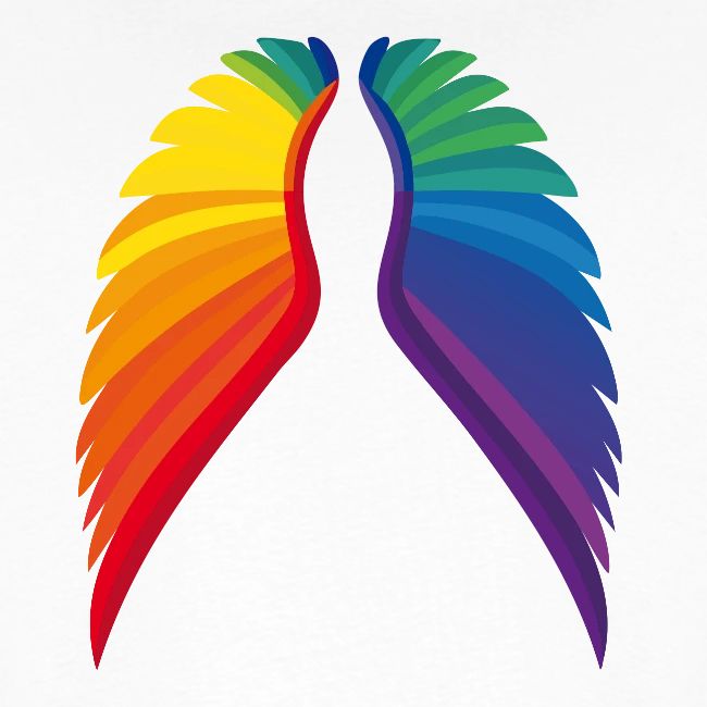 Rainbow Pride Wings