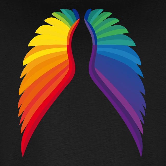 Rainbow Pride Wings