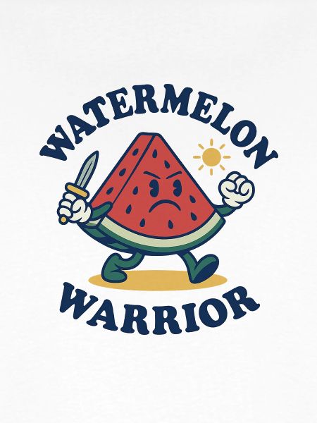 Wassermelonen-Krieger – Mutiges Schnittdesign